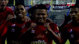 Sufre el ‘Poeta’: desde los 12 pasos, Jorge Echeverría marcó el 1-0 en el Caracas vs. C. Vallejo [VIDEO]