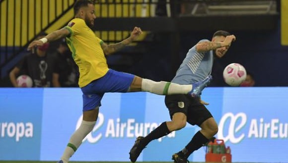 Brasil goleó 4-1 a Uruguay en el duelo por la Jornada 12 de las Eliminatorias Qatar 2022. (Foto: EFE)