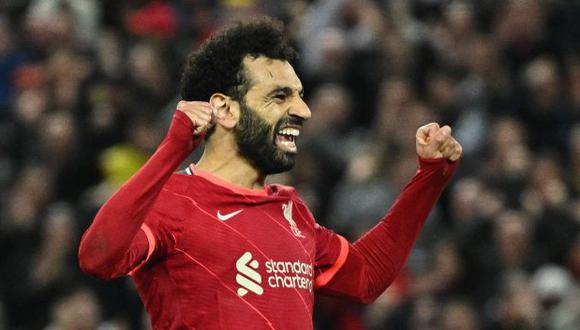 Mohamed Salah suma ocho goles en esta Champions League. (Foto: AFP)