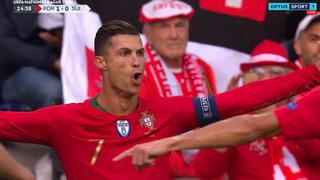 ¡Benditos sean los ojos que te ven! Golazo de Cristiano Ronaldo de tiro libre en el Portugal-Suiza [VIDEO]