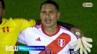 ¡A todo pulmón! El himno nacional del Perú se entonó en el partido ante Paraguay