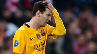 Lionel Messi alcanzó su peor racha goleadora en eliminación de Barcelona