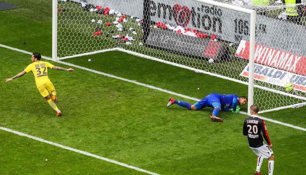 PSG venció 2-1 a Niza por Ligue 1 (Foto: Agencias).