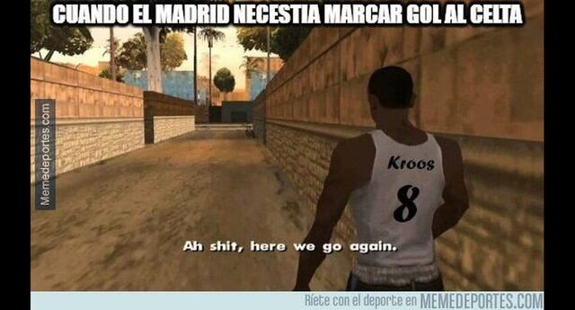 Los mejores memes del empate entre Real Madrid y Celta de Vigo por LaLiga Santander. (Foto: Facebook)