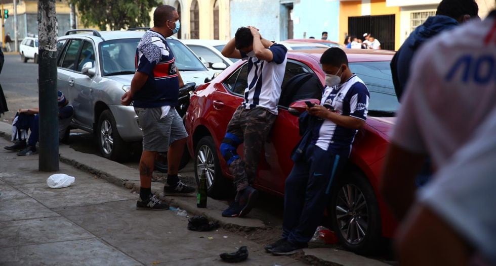 Alianza Lima descendió a la Liga 2 y así lo sufrieron sus hinchas (Foto: Hugo Curotto / GEC)