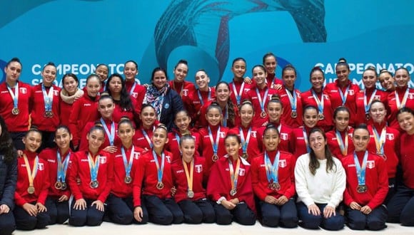 Gimnastas peruanas lograron medallas para nuestro país. (Foto: Difusión)