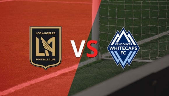Al comienzo del segundo tiempo Los Angeles FC y Vancouver Whitecaps FC empatan 1-1