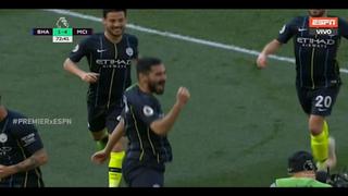 Golazo y a celebrar: el perfecto tiro libre de Ilkay Gündogan para el título de la Premier League [VIDEO]