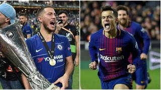 Sale Hazard, entra Coutinho: Chelsea 'dinamita' el mercado con brutal oferta que el Barça no podría rechazar