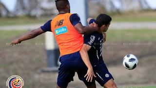 Choque de 'Ticos': pelotazo entre jugadores de Costa Rica desató polémica en los entrenamientos