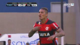 La larga distancia también es lo suyo: Guerrero marcó golazo de tiro libre al Fluminense [VIDEO]