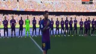 La nueva faceta de Messi: así habló por primera vez como capitán en el Barcelona vs. Boca Juniors [VIDEO]