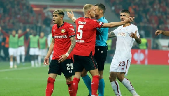 Bayer Leverkusen quedó eliminado ante Roma por 'semis' de Europa League. (Foto: Getty Images)