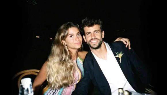 Gerard Piqué y su nueva pareja Clara Chía. (Foto: Twitter)