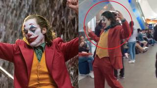 "Joker": esta fue la aparición del 'Guasón peruano' en el pre-estreno de la película