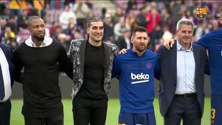 El Camp Nou se puso de gala: lo que no se vi del homenaje por los 10 años al equipo que ganó el ‘sextete’ [VIDEO]