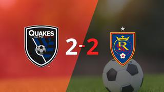 San José Earthquakes y Real Salt Lake igualaron 2 a 2