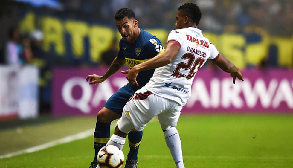 Boca sumó su primer triunfo en la Copa Libertadores 2019 tras golear 3-0 a Tolima. (Getty)