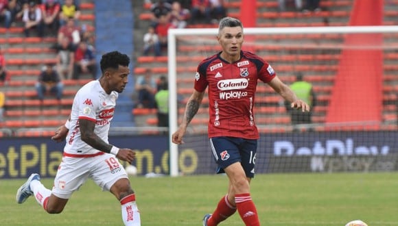 Empate en el Atanasio Girardot: Medellín y Santa Fe igualaron 1-1 por la Liga BetPlay 2023 | Foto: Win Sports