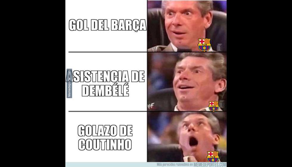 Los mejores memes de la victoria de Barcelona sobre Málaga por Liga Santander. (Difusión)
