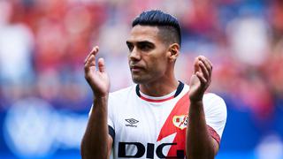 “Un jugador de élite”: Iraola se deshace en elogios hacia Radamel Falcao