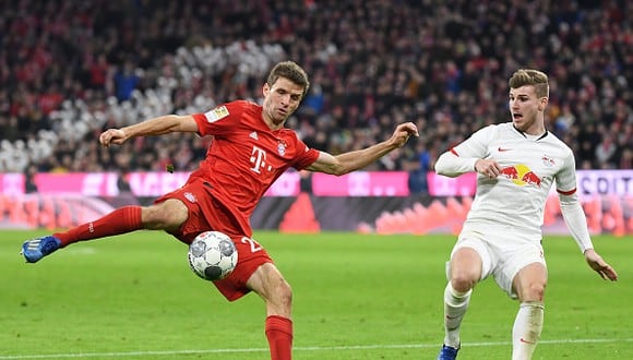 Bayern Munich y Leipzig empataron por la fecha 21 de Bundesliga 2019-20. (Foto: Getty)