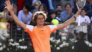 Alexander Zverev venció a Novak Djokovic y se llevó el título del Masters 1000 de Roma