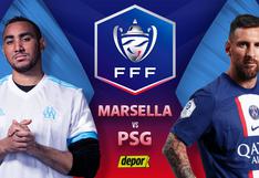 PSG vs. Marsella EN VIVO vía DIRECTV con Messi: transmisión del partido por Copa de Francia