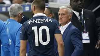 DT de Francia criticó reacción en redes de Benzema, que quedó fuera de convocatoria