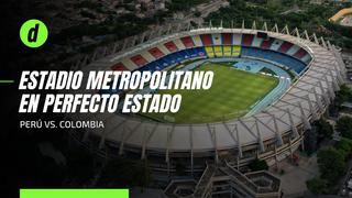 Perú vs. Colombia: así luce el Metropolitano de Barranquilla