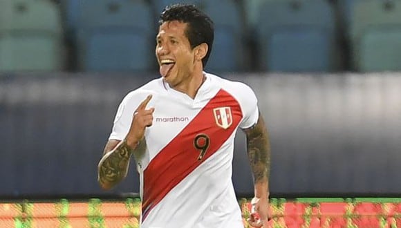 Gianluca Lapadula acabó la Copa América con tres goles anotados. (Foto: AFP)