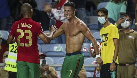 Cristiano Ronaldo fue liberado por la Federación de Portugal. (Foto: AFP)