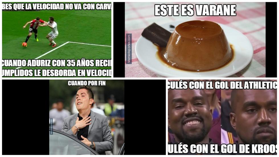 Estos son los mejores memes del partido del Real Madrid y Athletic de BIlbao.