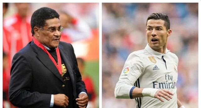 Eusebio, ídolo de Cristiano Ronaldo.