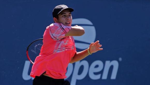 Gonzalo Bueno clasificó a las semifinales del Open de Lima. (Foto: IG @gonzaletero)