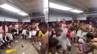 Pura alegría: así celebraron los jugadores de Perú el triunfo sobre Venezuela [VIDEO]