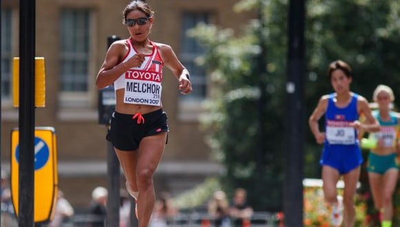 Inés Melchor posee el récord sudamericano en maratón desde 2014, con 2 horas, 26 minutos y 48 segundos. (Facebook)