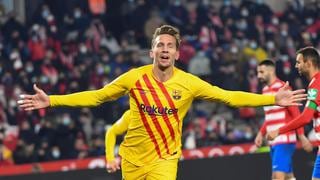 Se le escapó al final: Barcelona empató 1-1 ante Granada en Los Cármenes por LaLiga