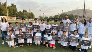 Otorgan beca a 30 niños y niñas que participarán en Clínica de la Fundación Real Madrid en Lima