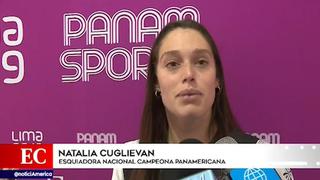 Natalia Cuglievan es la cuarta deportista en ganar el oro en Lima 2019