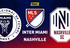 Link Inter Miami vs. Nashville EN VIVO vía MLS, Apple TV y Fútbol Libre TV
