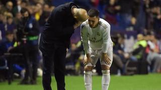 Y volvió hace una fecha...: Hazard se lesionó en el Real Madrid-Levante por LaLiga Santander [VIDEO]