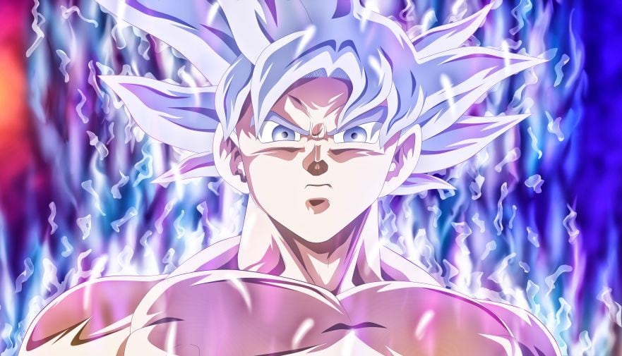 Goku en modo Ultra Instinto (Toei Animation)