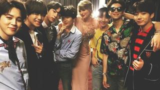 Taylor Swift agradeció a integrante de BTS por incluirla en su lista de Spotify