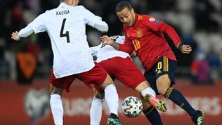 Con sufrimiento: España logró triunfo agónico ante Georgia por Eliminatorias a Qatar 2022