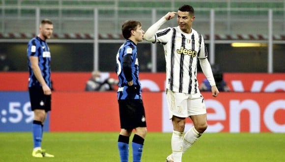 Ronaldo le dio la victoria a Juventus sobre Inter. (Foto: Agencias)