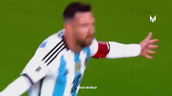 Lionel Messi anotó el 1-0 de Argentina vs. Ecuador. (Video: TV Pública)