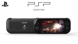 Así se vería una nueva consola portátil de PlayStation PSP según diseñador