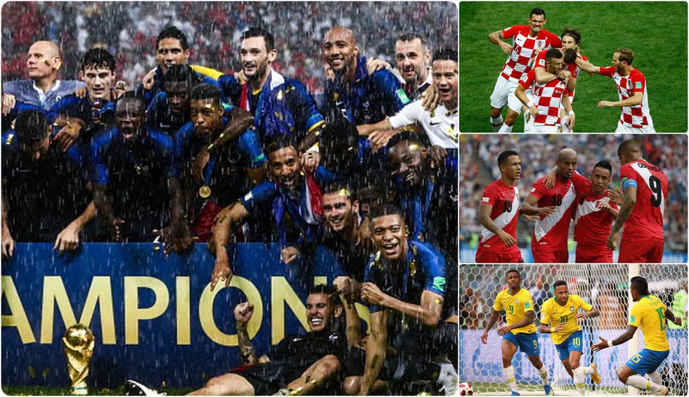 Con Francia como nuevo campeón: la tabla de posiciones de las 32 selecciones en el Mundial  Rusia 2018. [FOTOS]