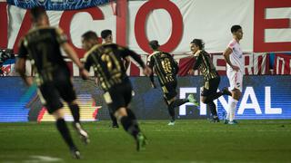 Golpeó primero el aurinegro: Peñarol derrotó a Nacional por la ida de los octavos de la Copa Sudamericana